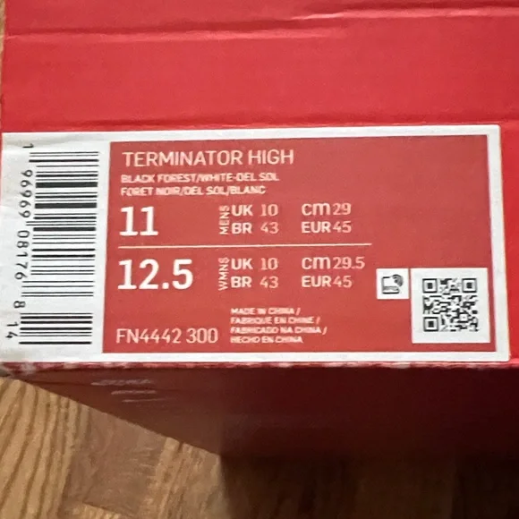 NEW! Nike Terminator High Seattle SuperSonics Green and Yellow - Picture 6 of 6